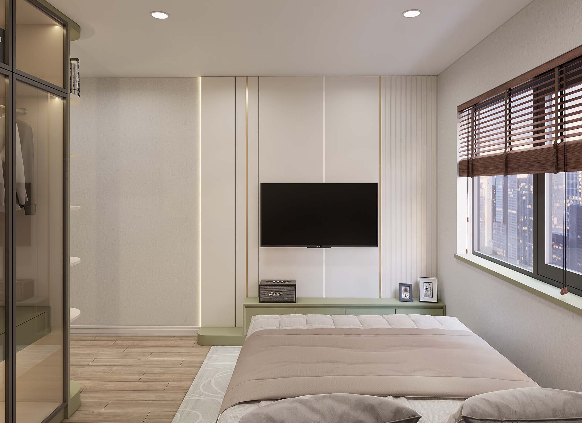 Nhà Mẫu Bcons Solary - 2 Phòng Ngủ - 63m2