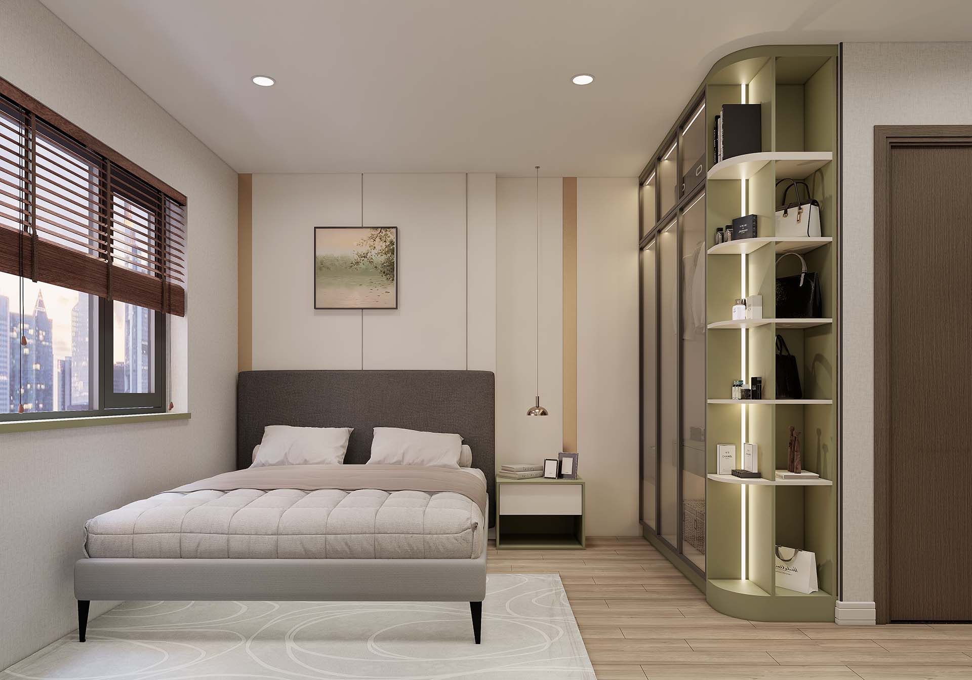 Nhà Mẫu Bcons Solary - 2 Phòng Ngủ - 63m2