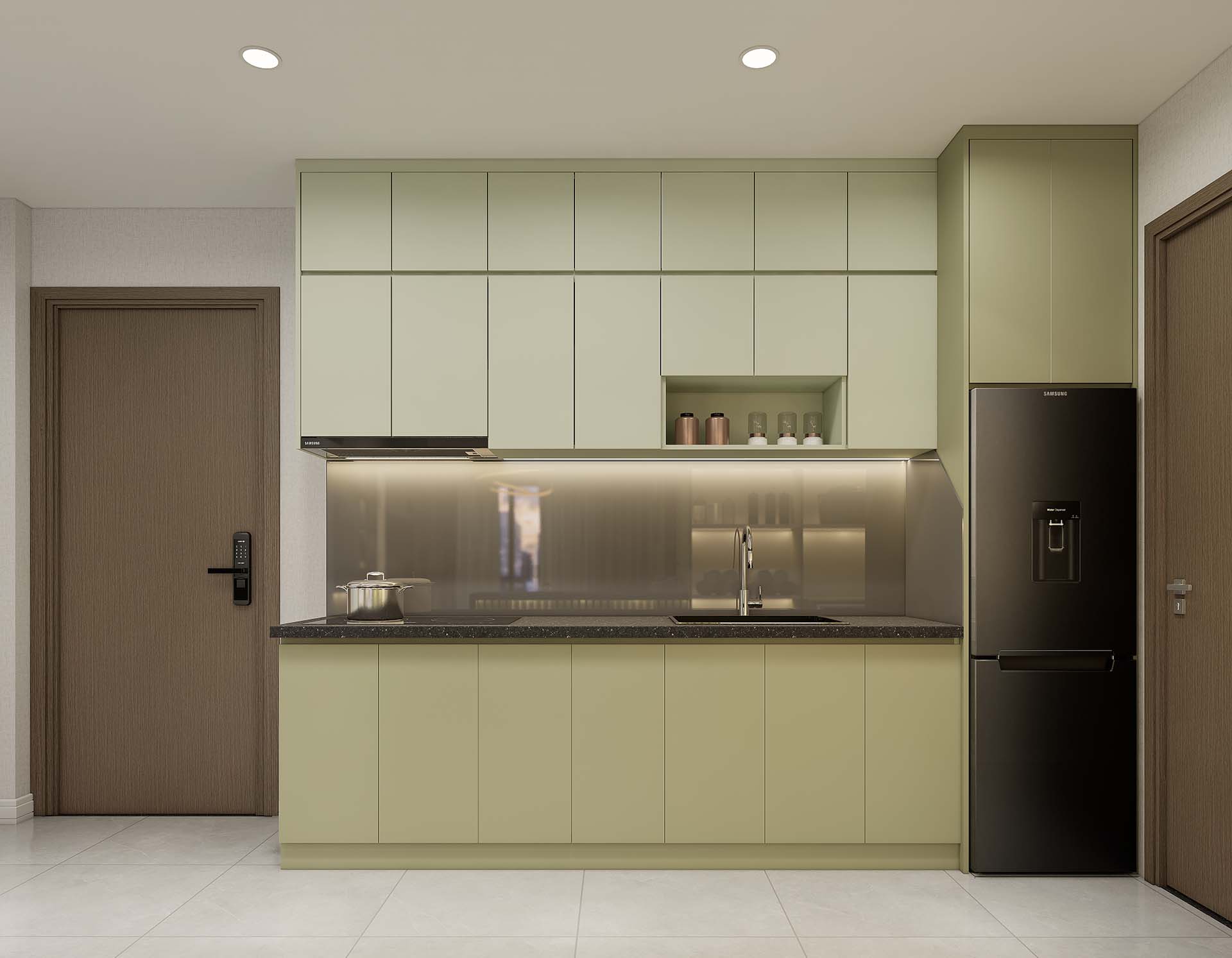 Nhà Mẫu Bcons Solary - 2 Phòng Ngủ - 63m2